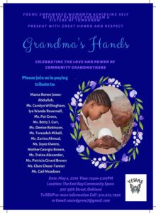 Oakland's 2nd Annual Grandma's Hands Celebration 2019 @ Telegraph Room