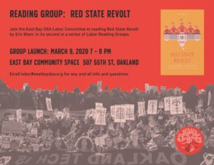 Red State Revolt Reading Group · Hosted by East Bay Democratic Socialists of America