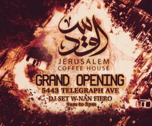 The Jerusalem Café Grand Opening - Oct 15